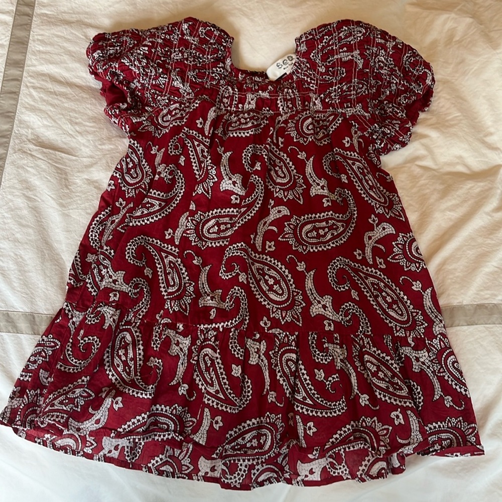 SEA  4T red dress